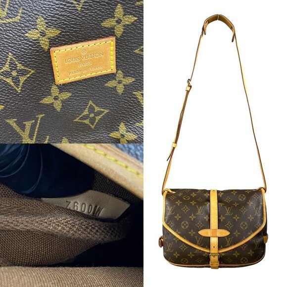 LOUIS VUITTON Brown Monogram Leather Shoulder Bag - Picture 3 of 9